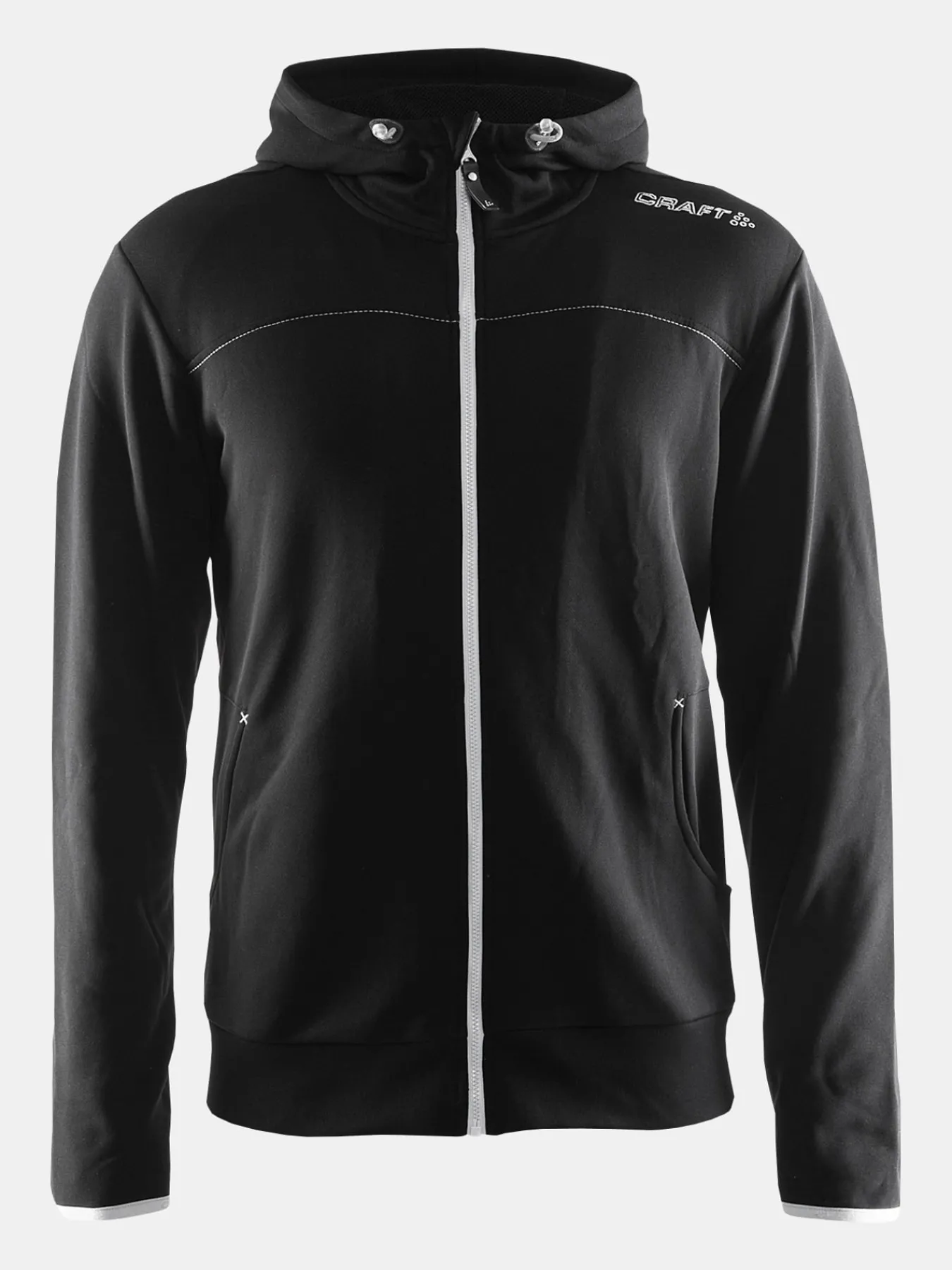 Gensere>Craft Sportswear Leisure Full Zip Hood M Black