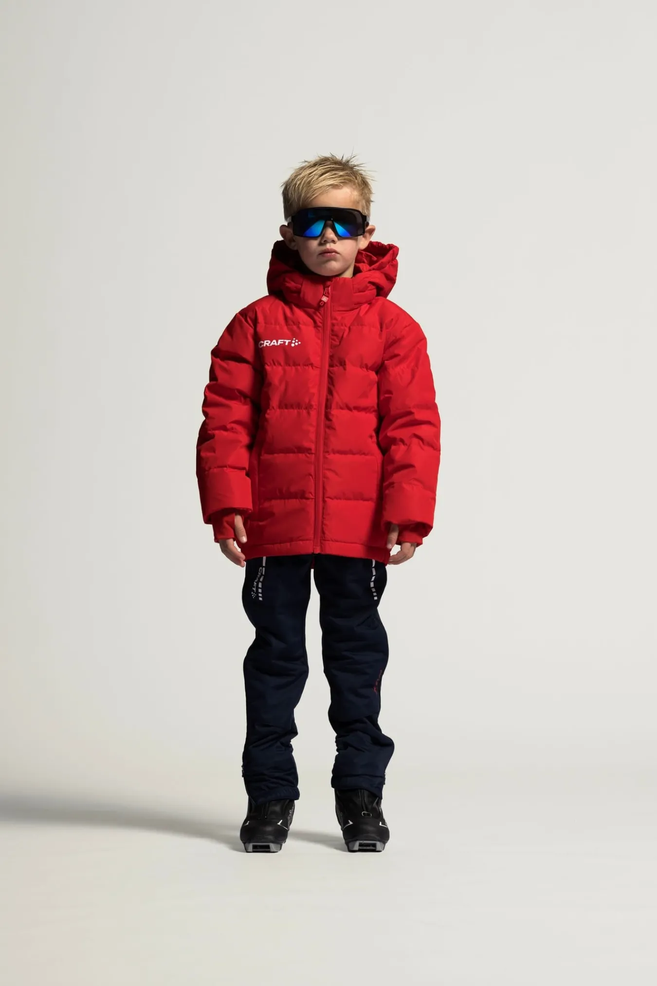 Jakker & Vester>Craft Sportswear NOR Ability Down Jacket JR Bright Red