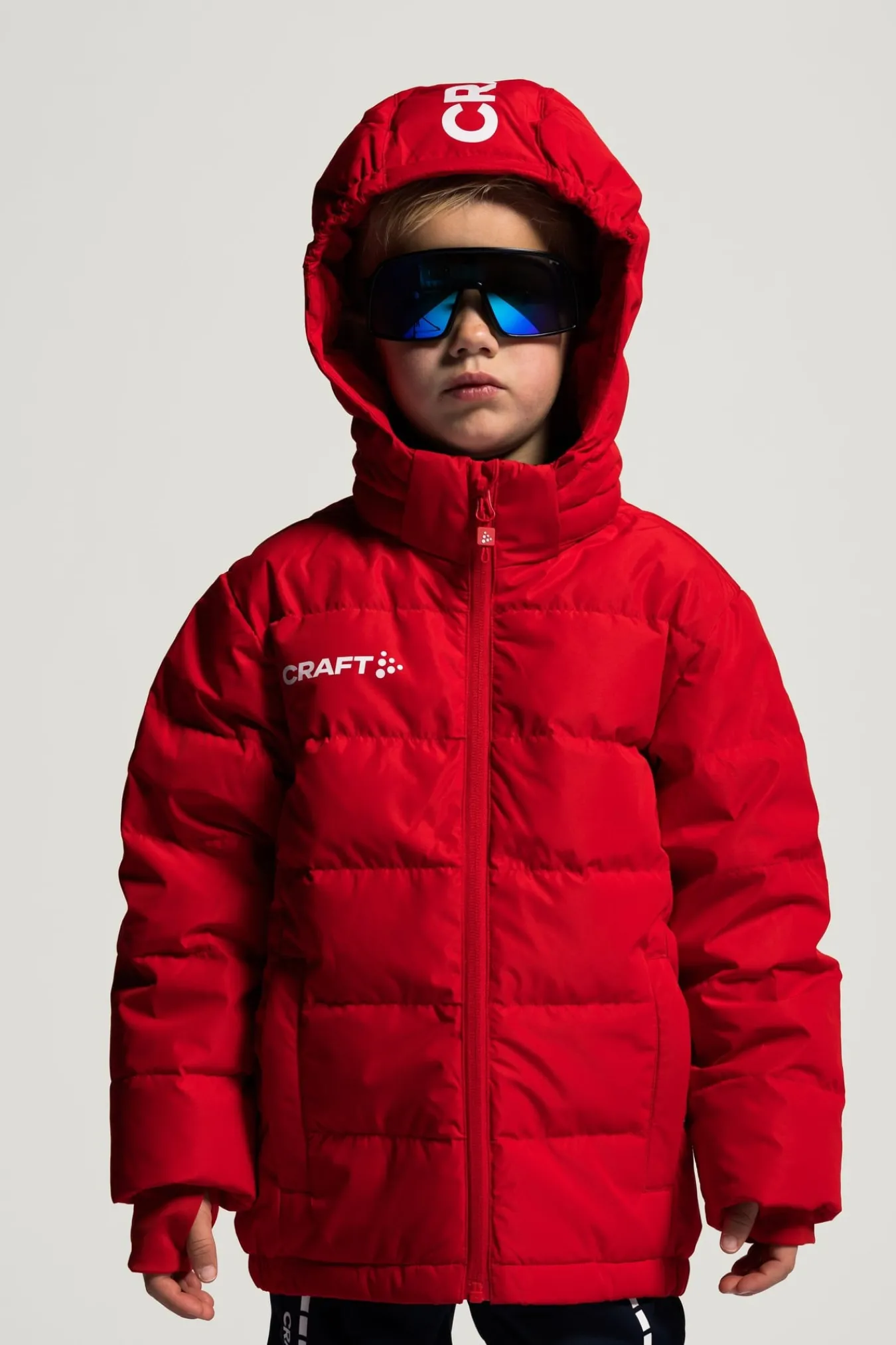 Jakker & Vester>Craft Sportswear NOR Ability Down Jacket JR Bright Red