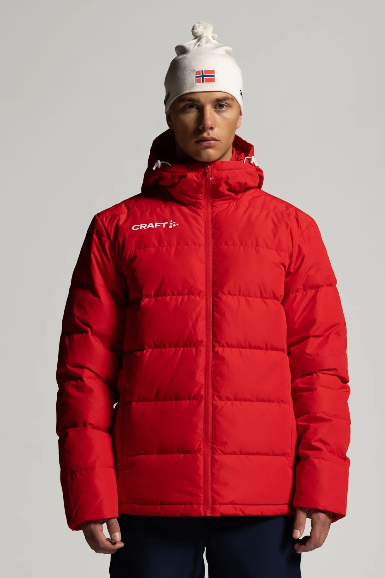 Jakker & Vester>Craft Sportswear NOR Ability Down Jacket M Bright Red