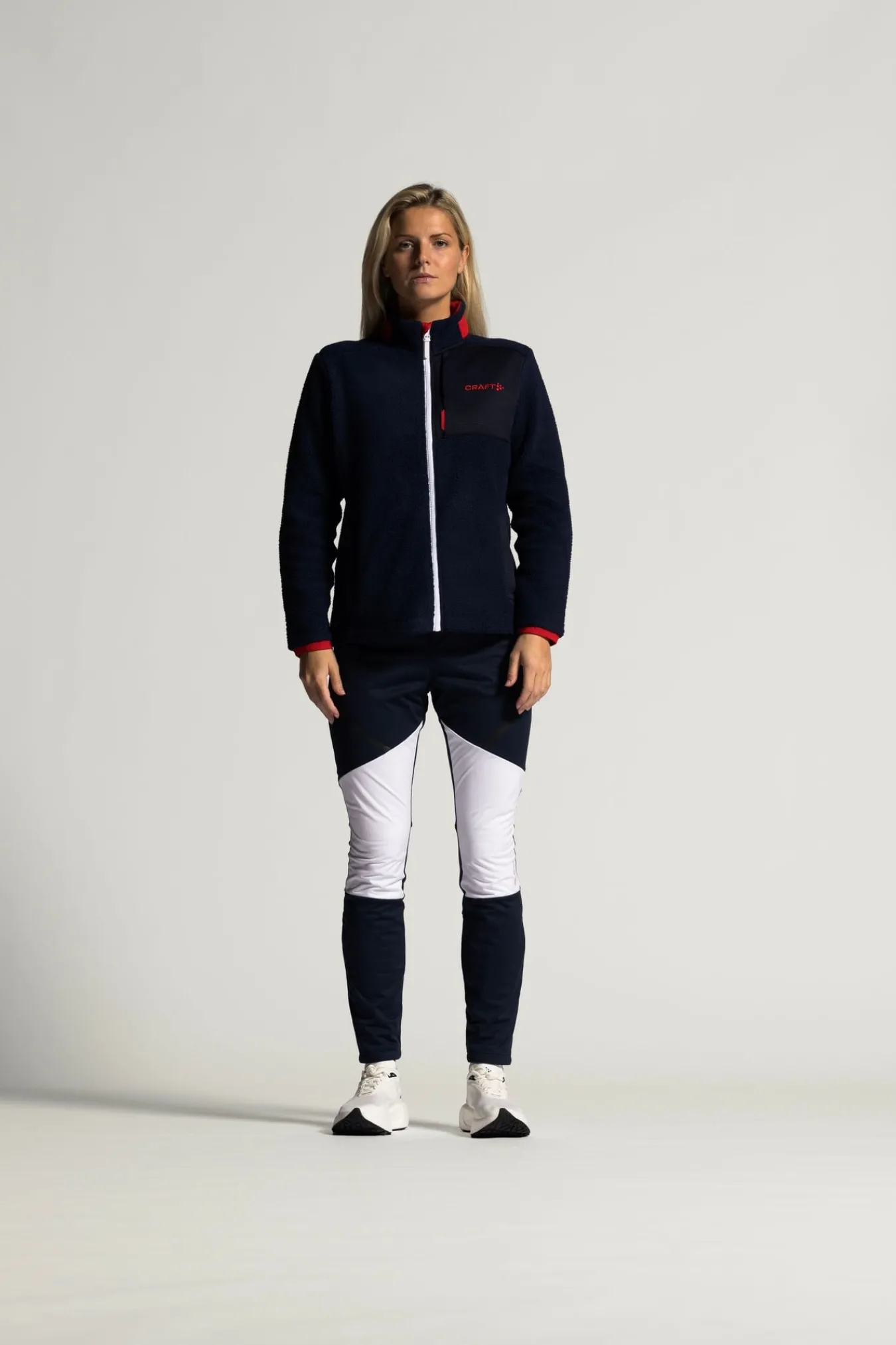 Jakker & Vester>Craft Sportswear NOR ADV Explore Pile Fleece Jacket W Blaze / Bright Red