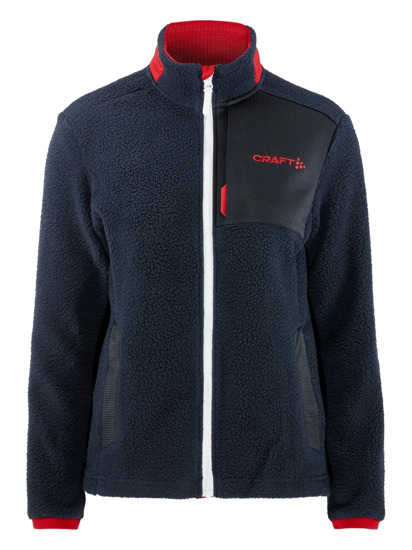 Jakker & Vester>Craft Sportswear NOR ADV Explore Pile Fleece Jacket W Blaze / Bright Red