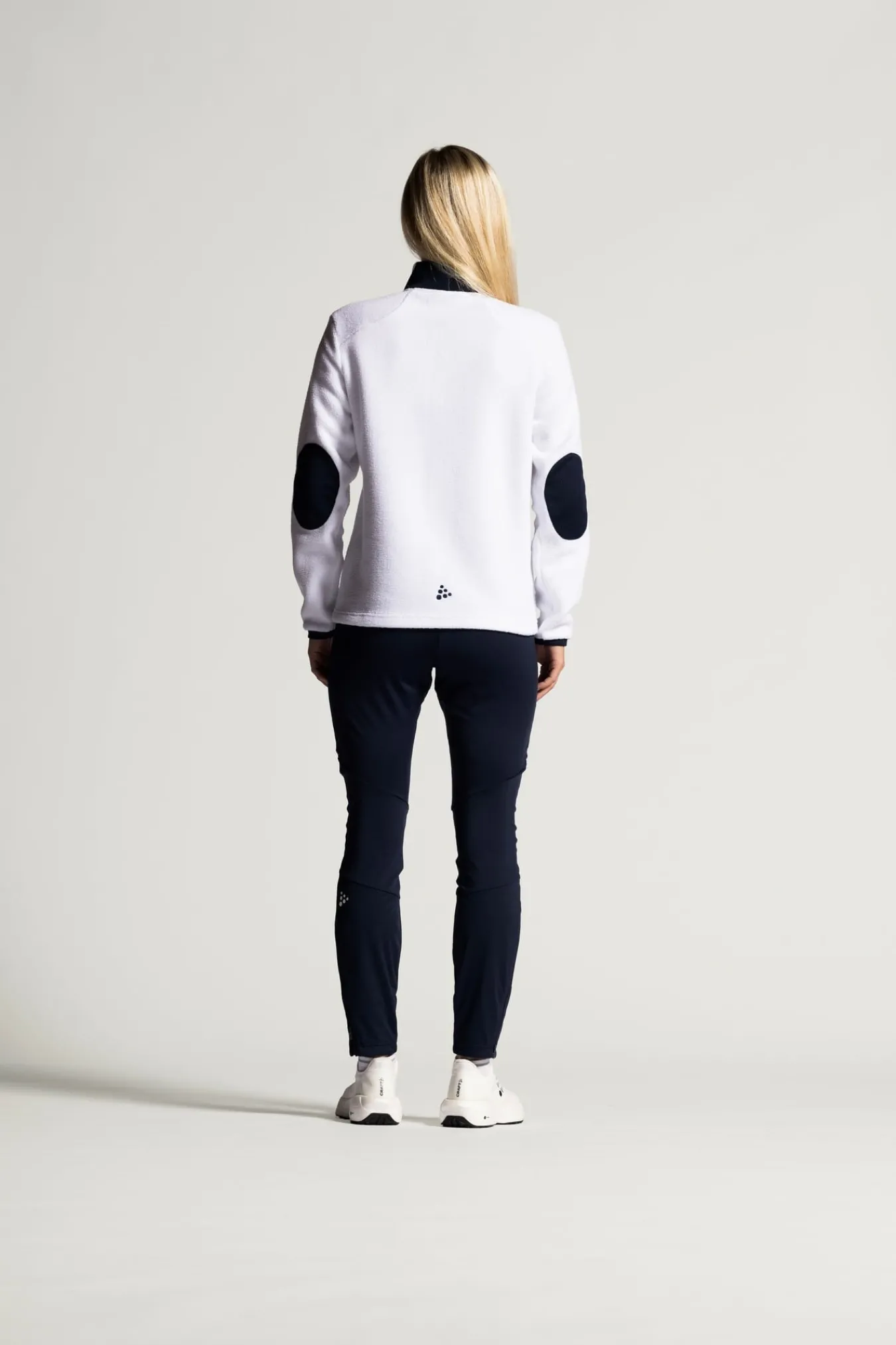 Jakker & Vester>Craft Sportswear NOR ADV Explore Pile Fleece Jacket W White / Blaze