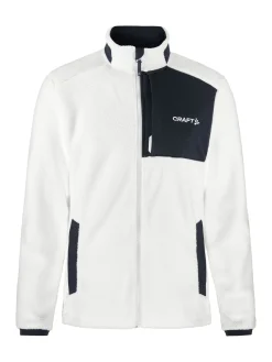 Jakker & Vester>Craft Sportswear NOR ADV Explore Pile Fleece Jacket M White / Blaze