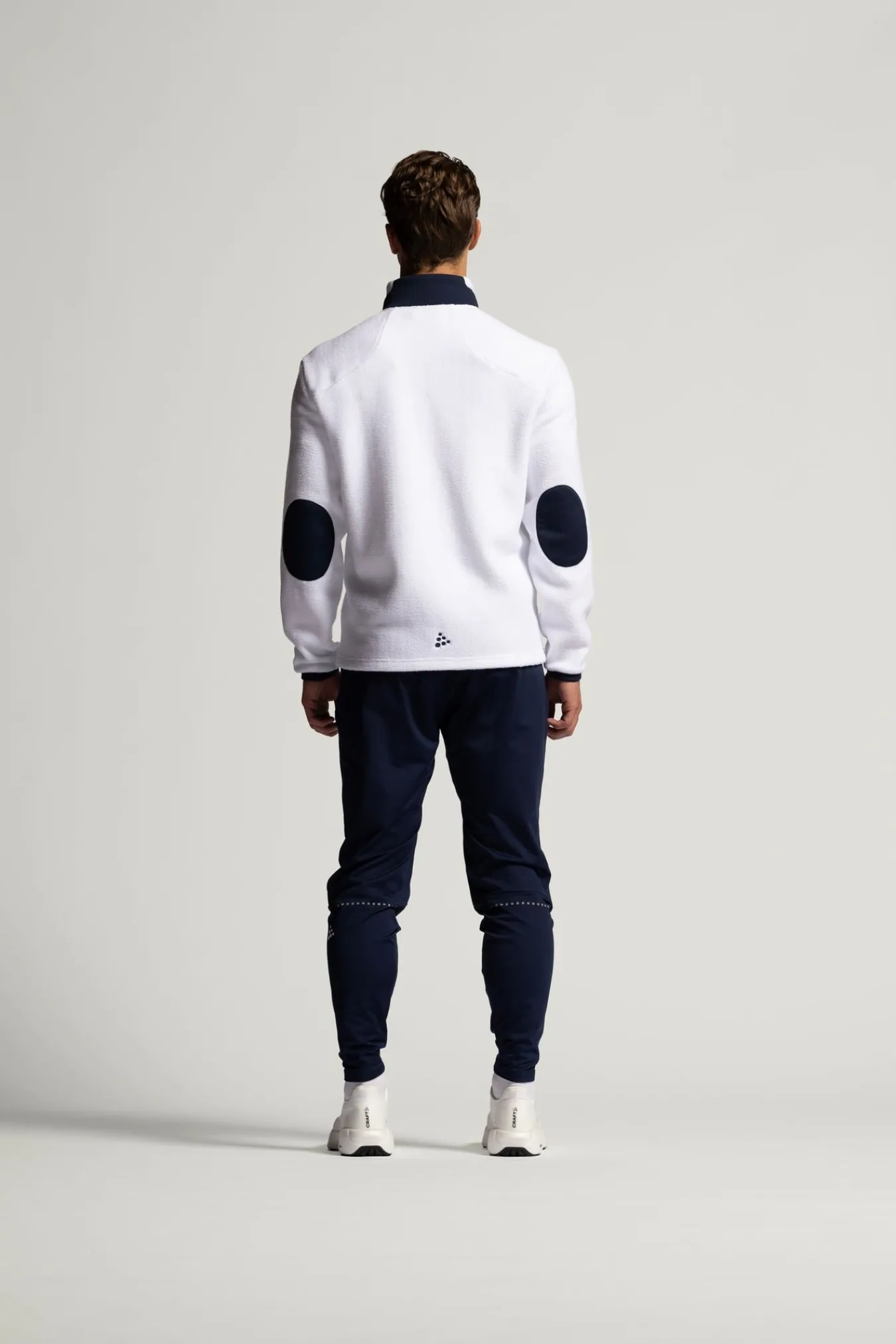 Jakker & Vester>Craft Sportswear NOR ADV Explore Pile Fleece Jacket M White / Blaze