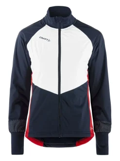 Jakker & Vester>Craft Sportswear NOR Adv Nordic Ski Club Jacket W Blaze / White
