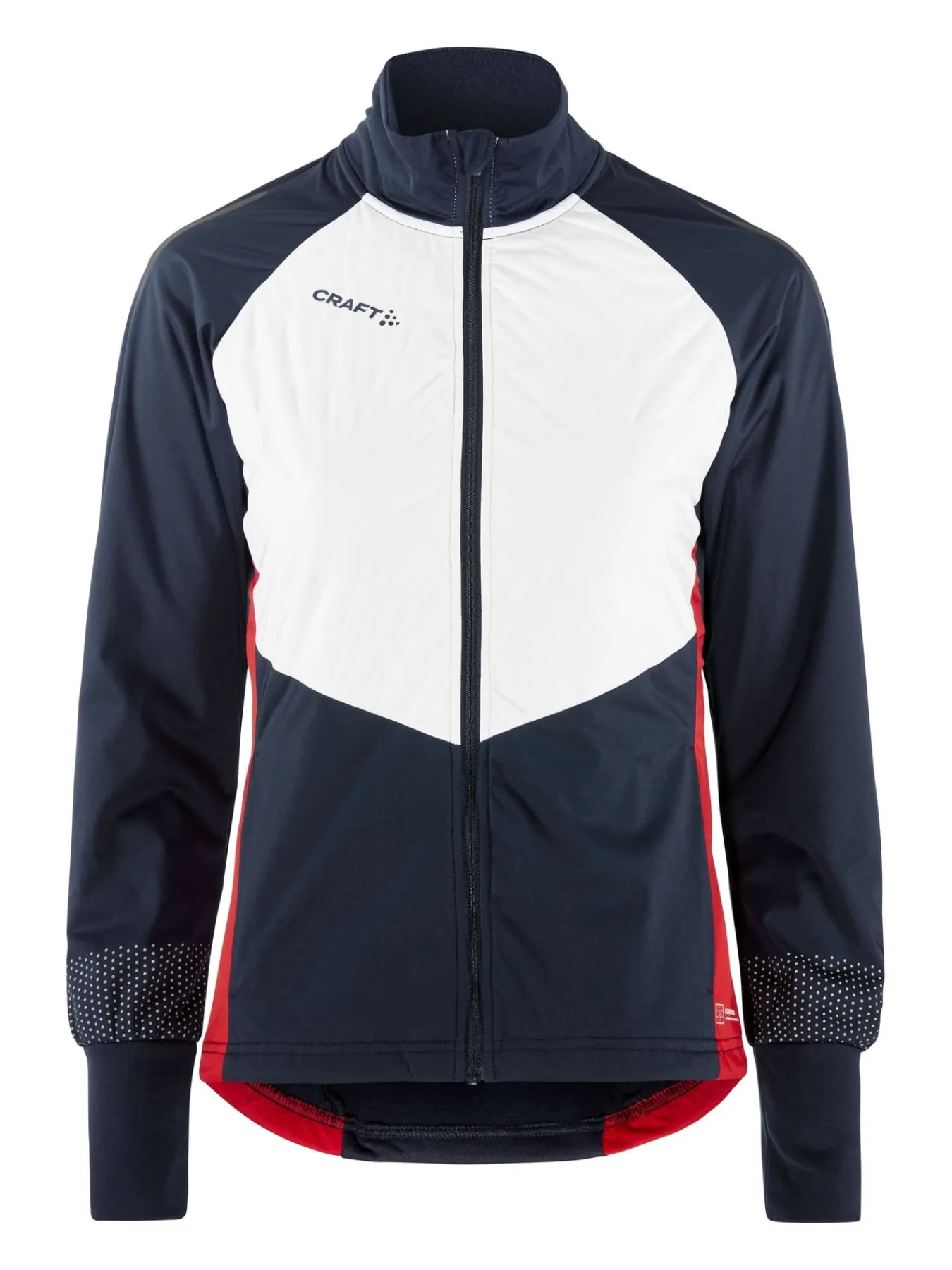 Jakker & Vester>Craft Sportswear NOR Adv Nordic Ski Club Jacket W Blaze / White