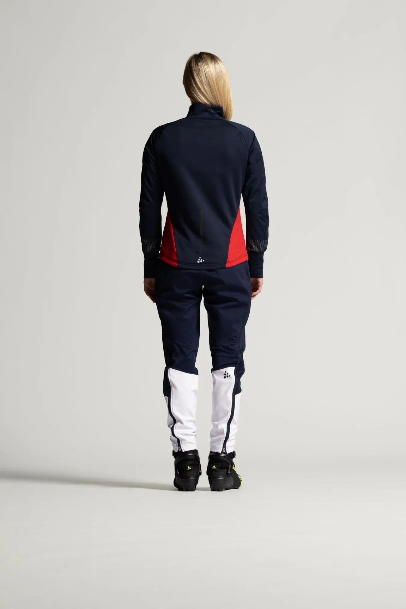 Jakker & Vester>Craft Sportswear NOR Adv Nordic Ski Club Jacket W Blaze / White