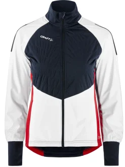 Jakker & Vester>Craft Sportswear NOR Adv Nordic Ski Club Jacket W White / Blaze