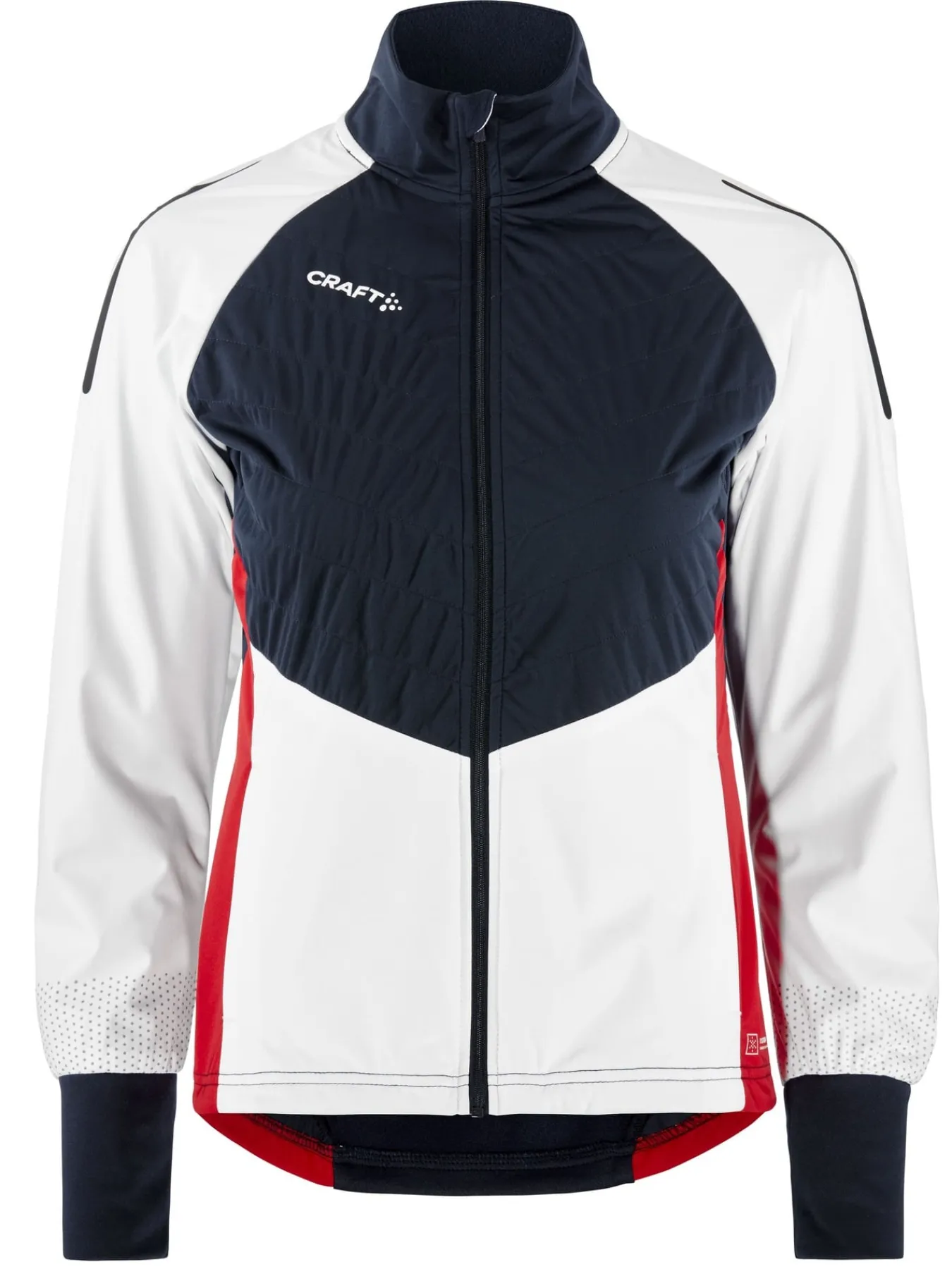 Jakker & Vester>Craft Sportswear NOR Adv Nordic Ski Club Jacket W White / Blaze