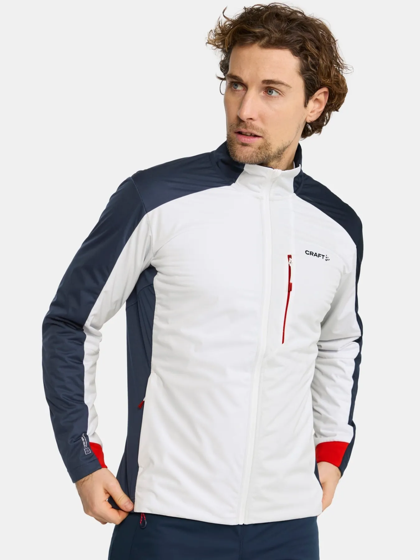 Jakker & Vester|Langrenn>Craft Sportswear Nor Adv Nordic Training Jacket 2 M White-Blaze
