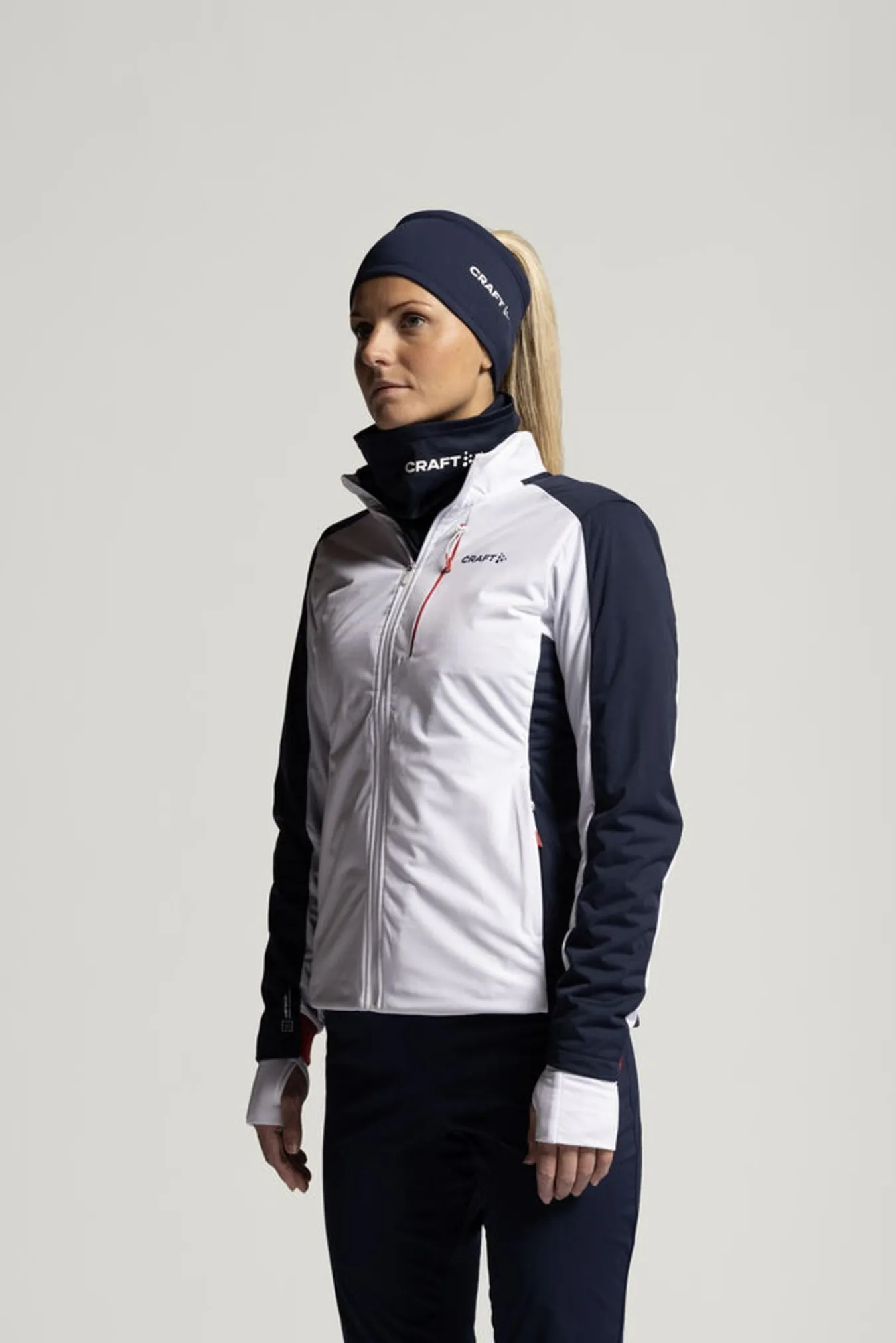 Jakker & Vester|Langrenn>Craft Sportswear Nor Adv Nordic Training Jacket 2 W White-Blaze