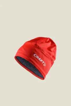 Hodeplagg|Hodeplagg>Craft Sportswear Nor Adv Windblock Fleece Hat Bright Red-White