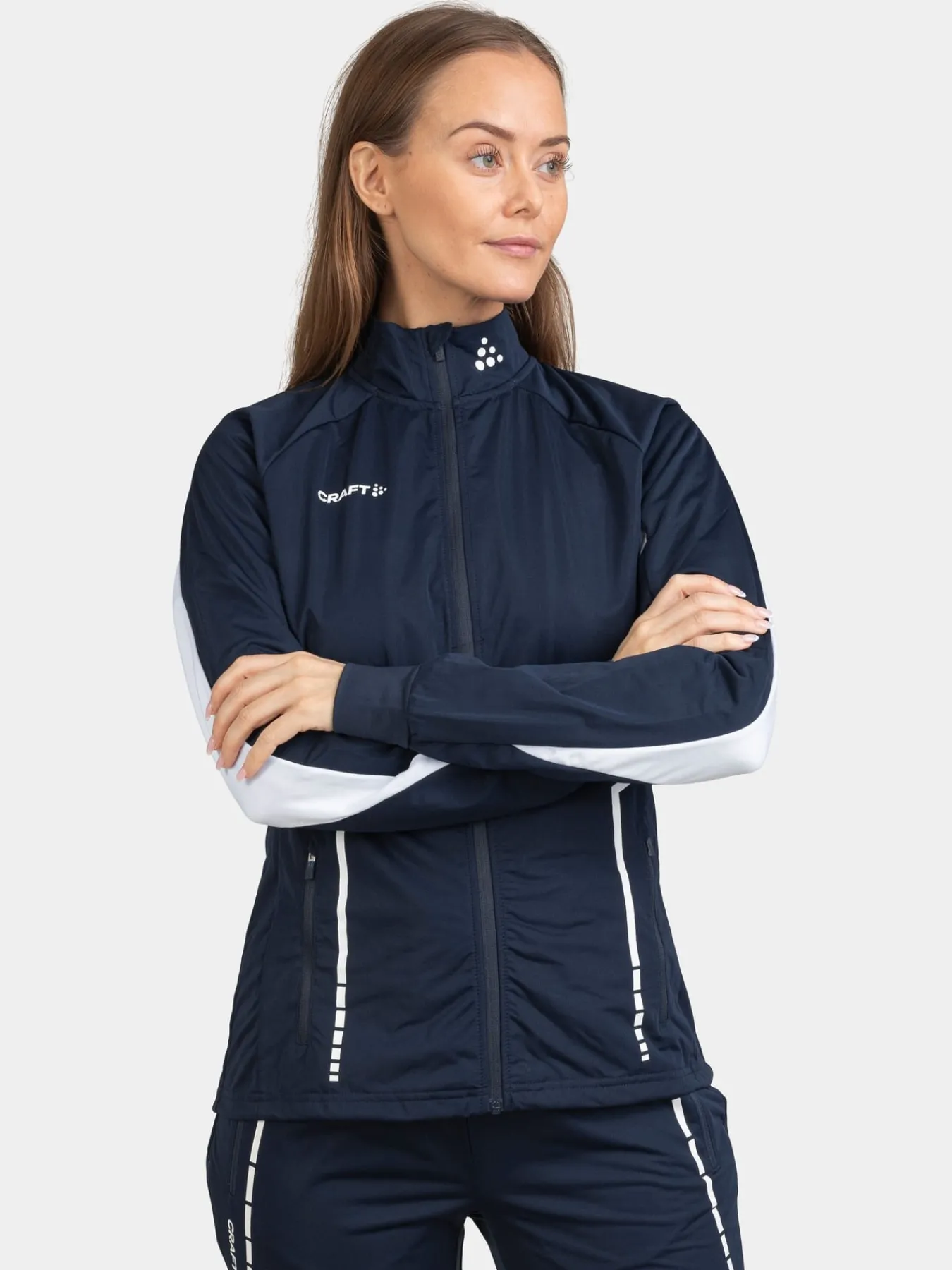 Jakker & Vester>Craft Sportswear NOR Jacket W Blaze / White