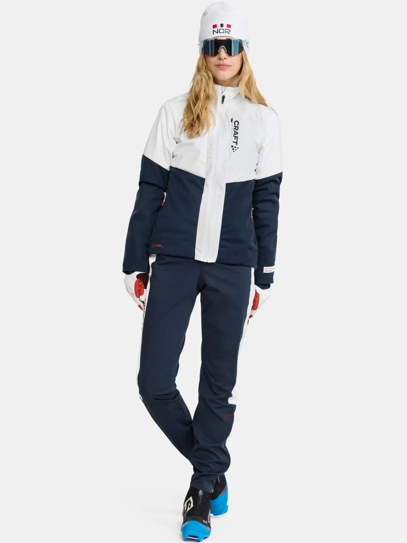 Bukser|Langrenn>Craft Sportswear NOR Pro Nordic Race 3/4 Zip Pants W