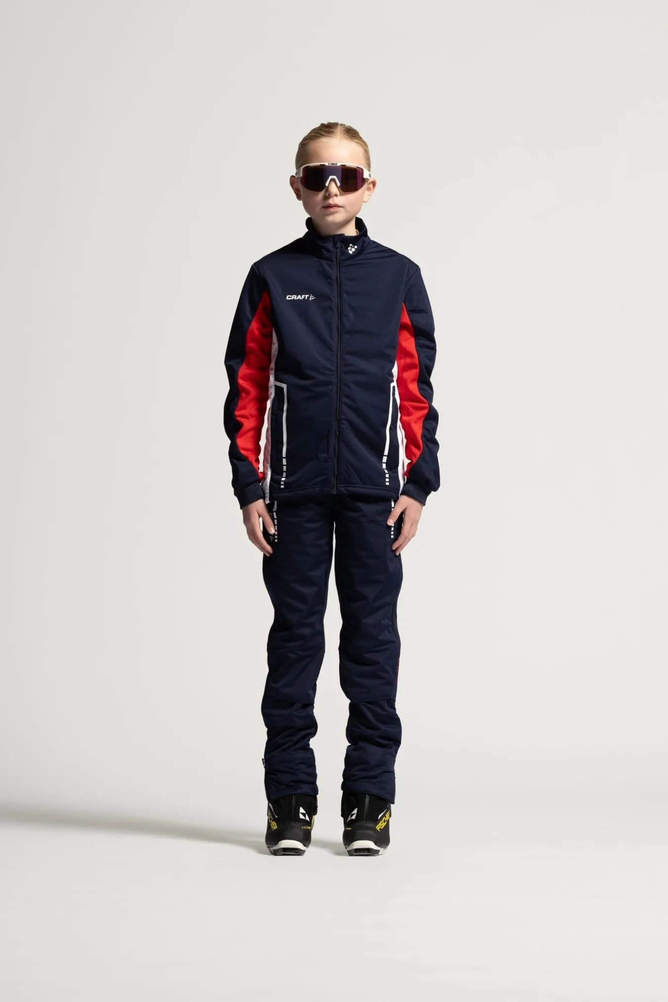 Jakker & Vester>Craft Sportswear NOR Warm Club Jacket J Blaze / Bright Red