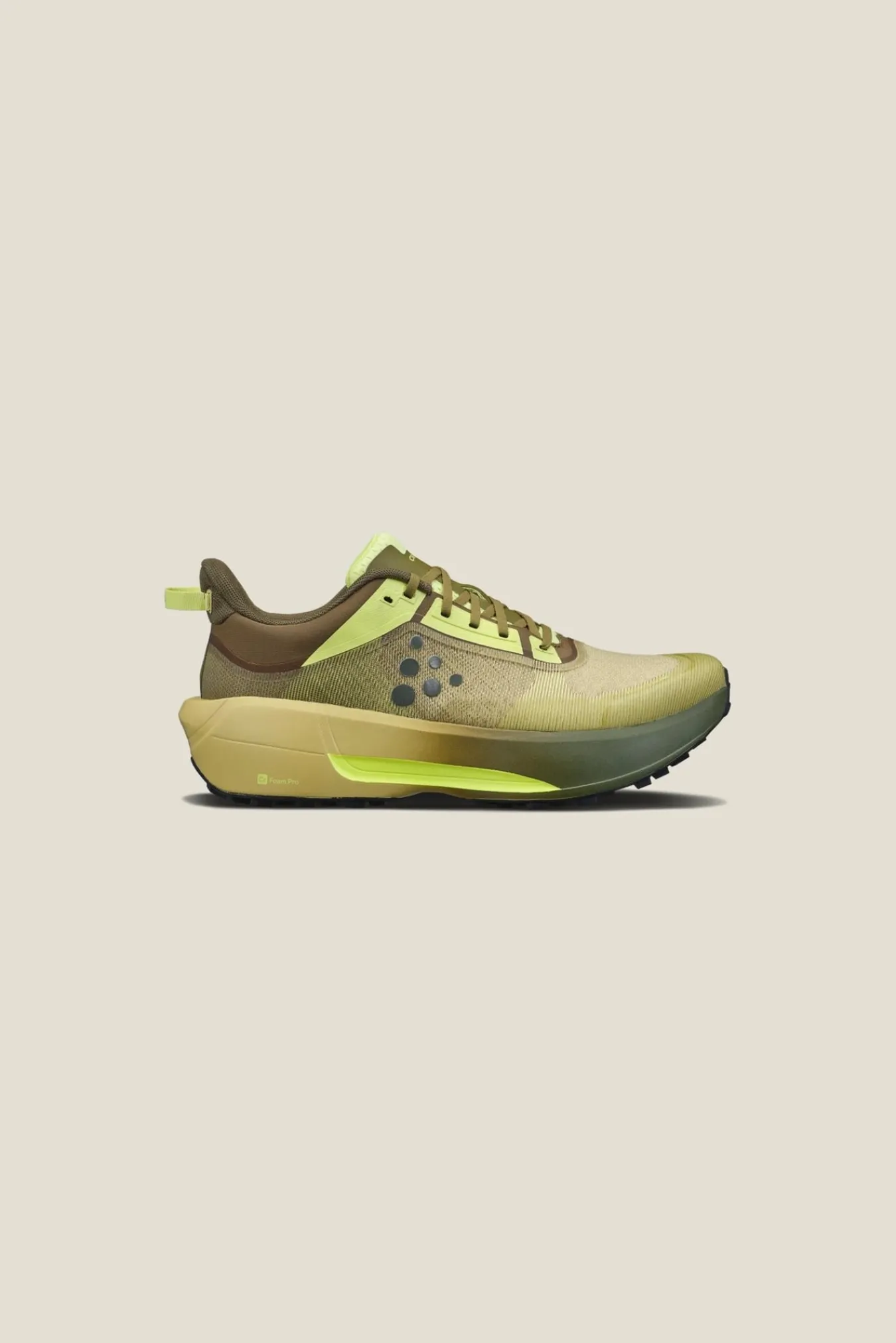 Road-To-Trail|Løping>Craft Sportswear Nordlite Ultra Pro M Leaf/Contrast Yellow