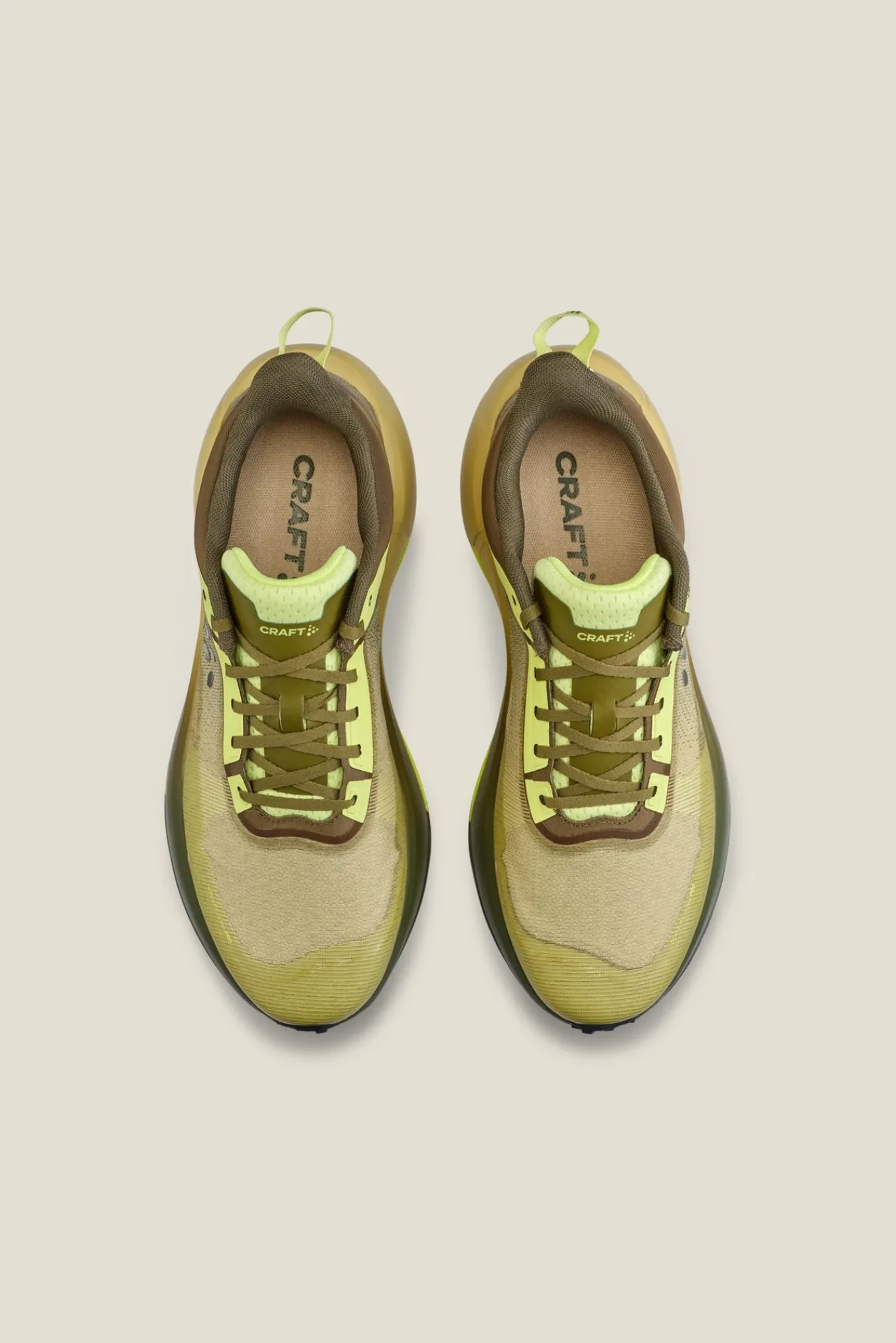 Road-To-Trail|Løping>Craft Sportswear Nordlite Ultra Pro M Leaf/Contrast Yellow