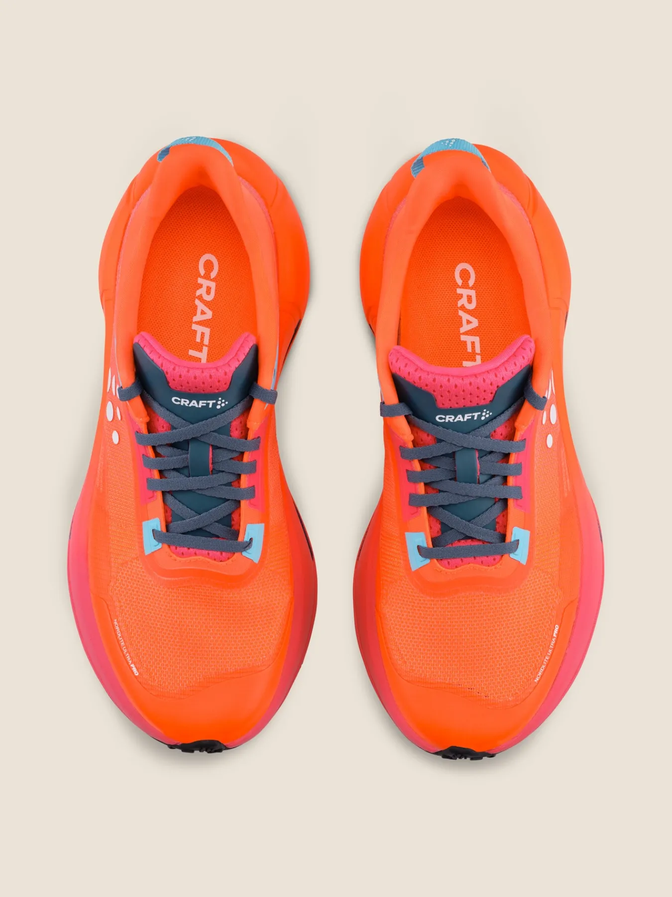 Road-To-Trail|Løping>Craft Sportswear Nordlite Ultra Pro M Flourange/Cosmo