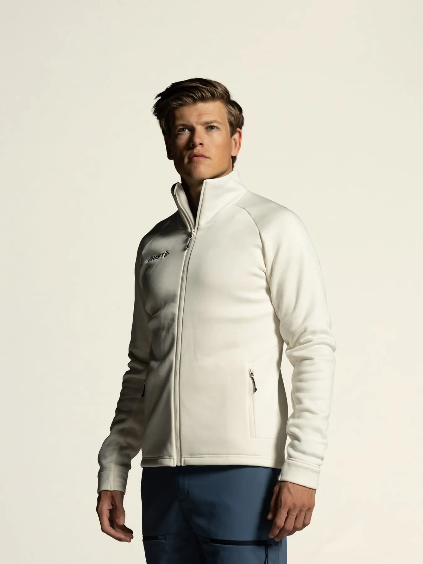 Mellomlag & Fleece|Mellomlag>Craft Sportswear OL Norway Power Fleece Jacket M Tofu