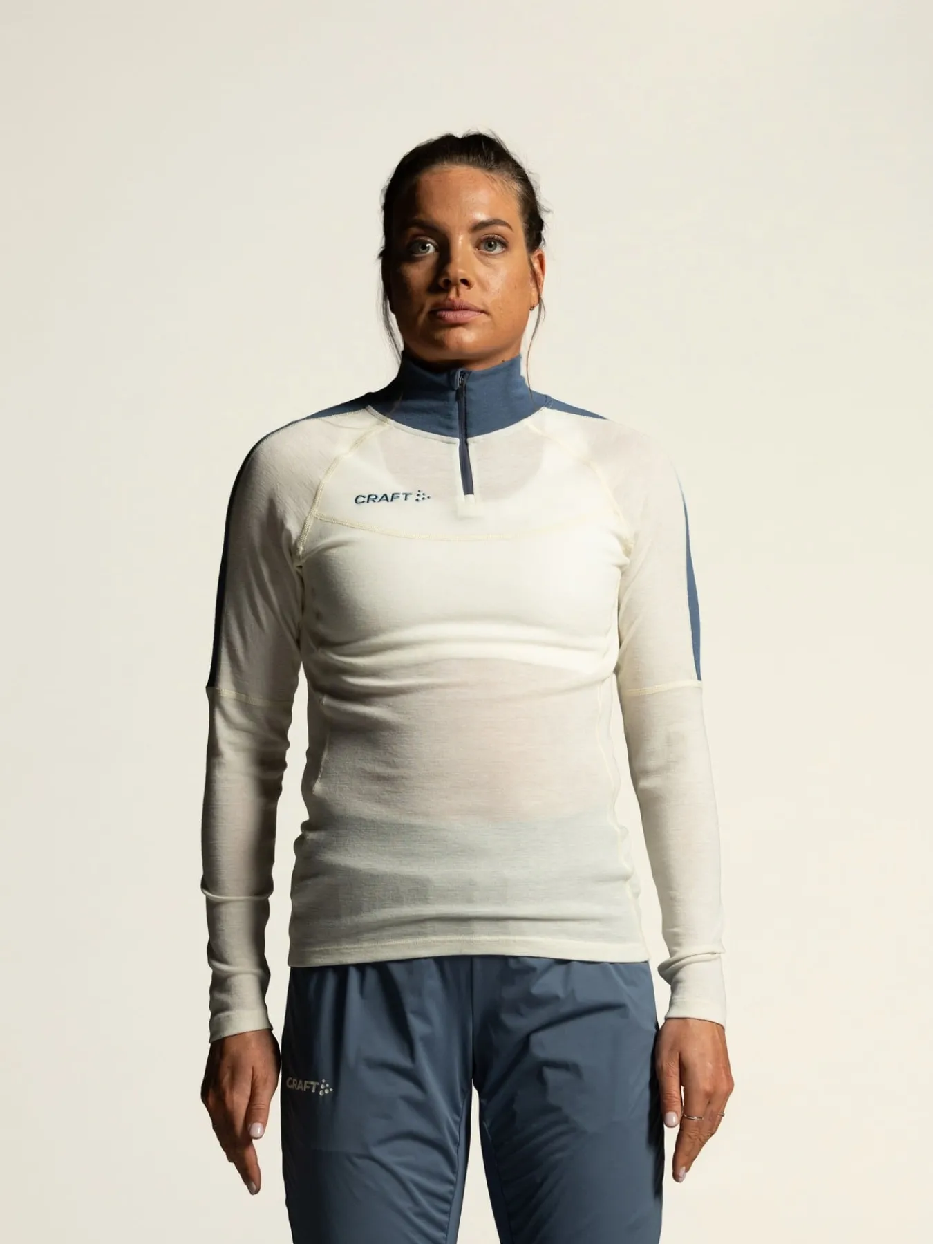 Ull- & Superundertøy>Craft Sportswear OL Norway Wool Merino HZ W Tofu