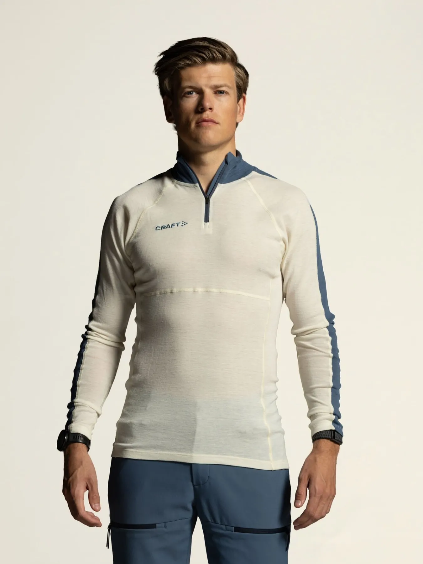 Ull- & Superundertøy>Craft Sportswear OL Norway Wool Merino HZ M Tofu