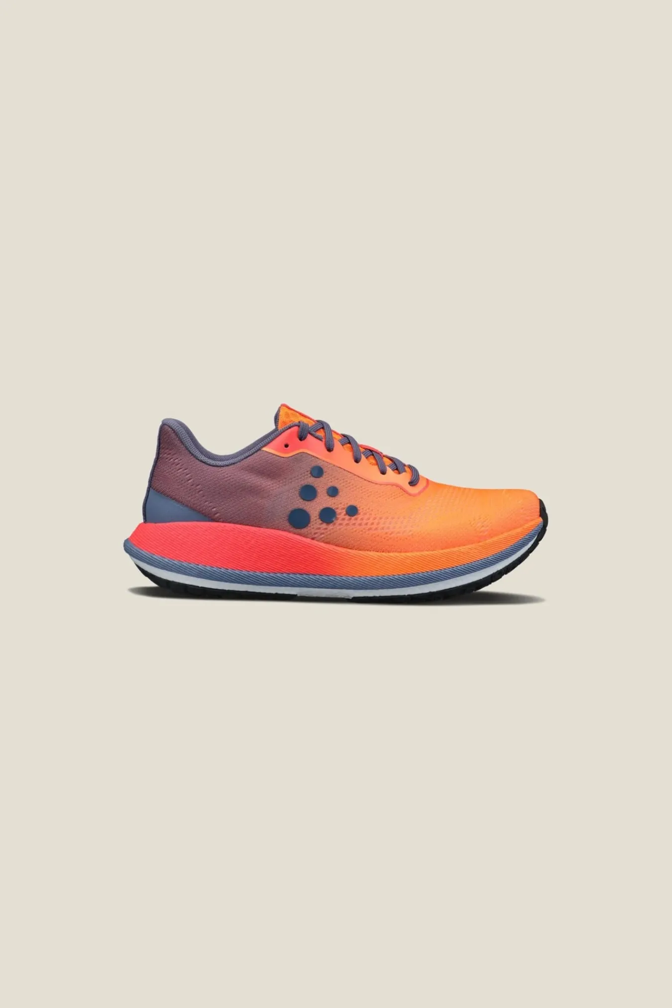 Løpesko Asfalt|Løping>Craft Sportswear Pacer 2 M Flourange/Grey