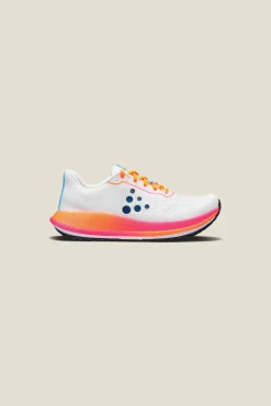 Løpesko Asfalt|Løping>Craft Sportswear Pacer 2 M White/Flourange