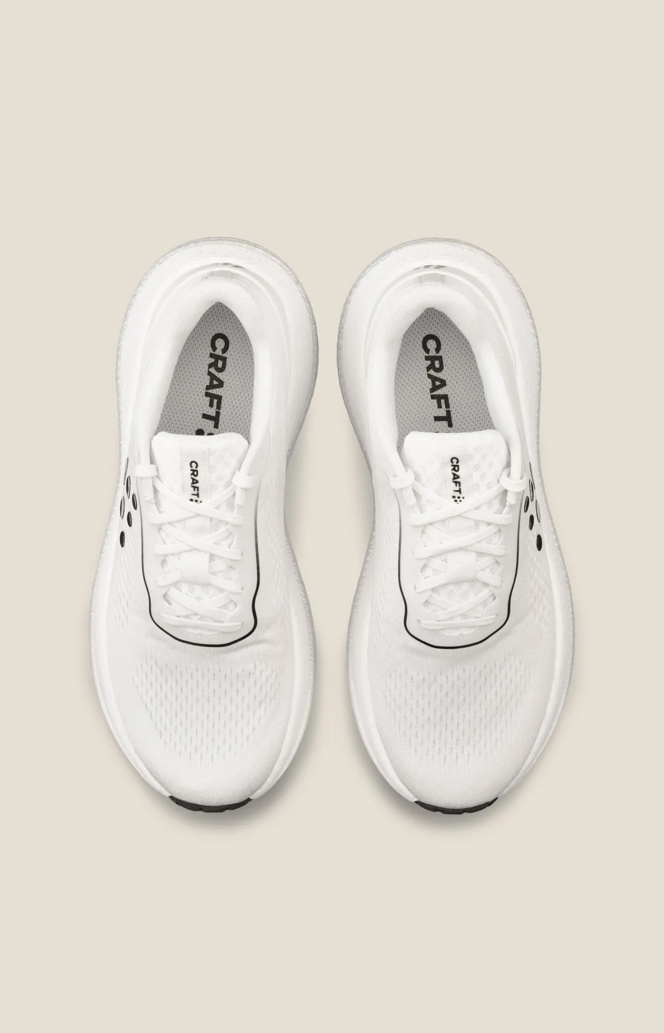 Løpesko Asfalt|Løping>Craft Sportswear Pacer W White