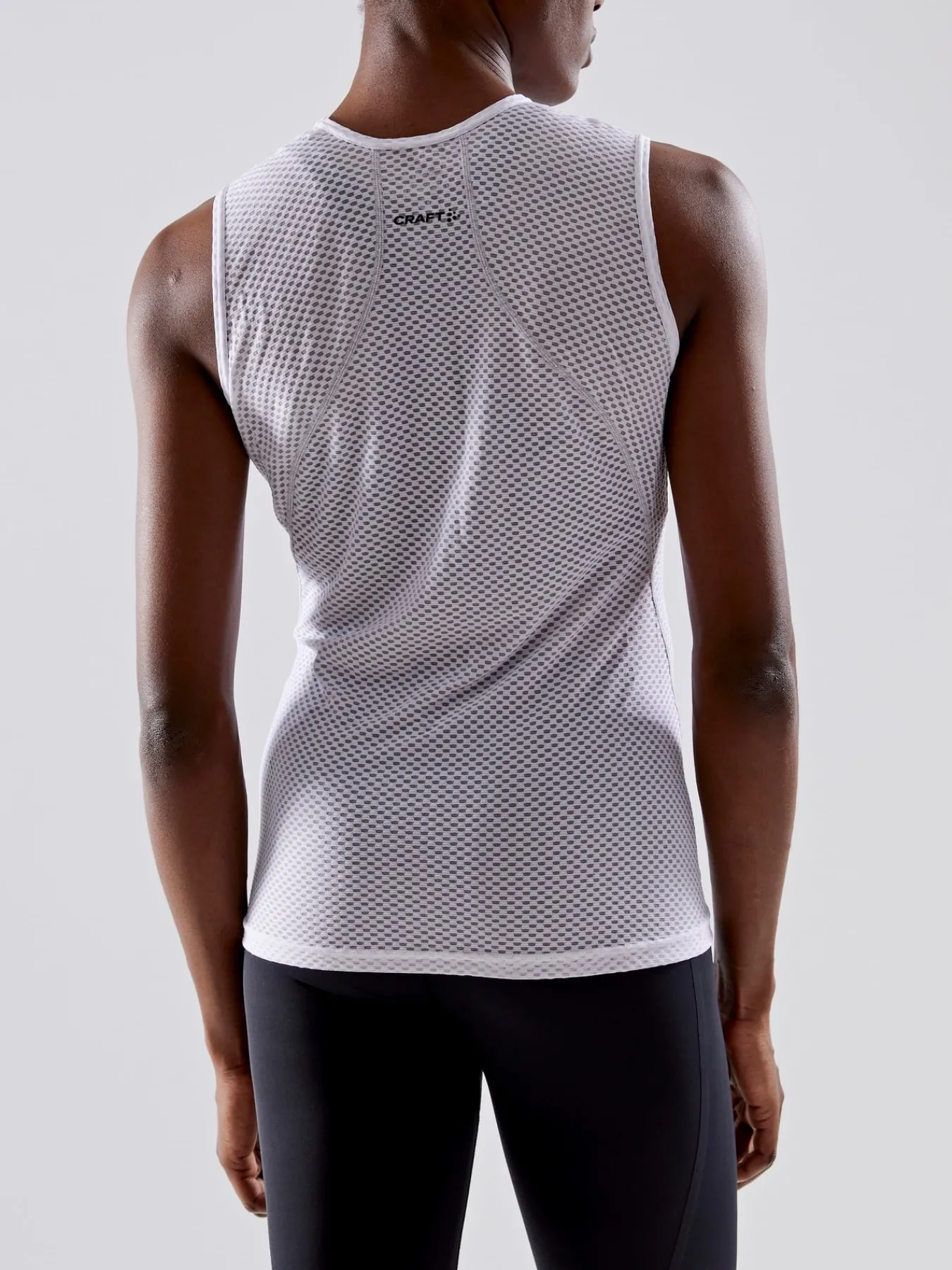 T-Skjorter & Singleter|Ull- & Superundertøy>Craft Sportswear PRO Cool Mesh Superlight Sl W WHITE