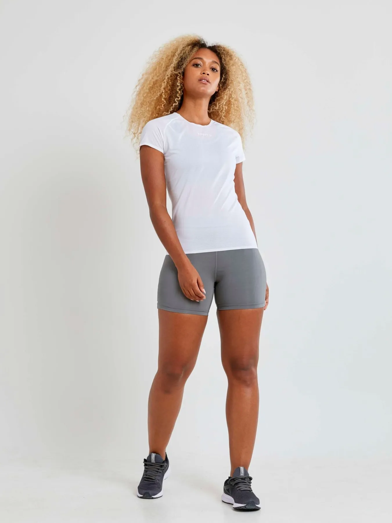 T-Skjorter & Singleter|Ull- & Superundertøy>Craft Sportswear PRO Dry Nanoweight Ss W White