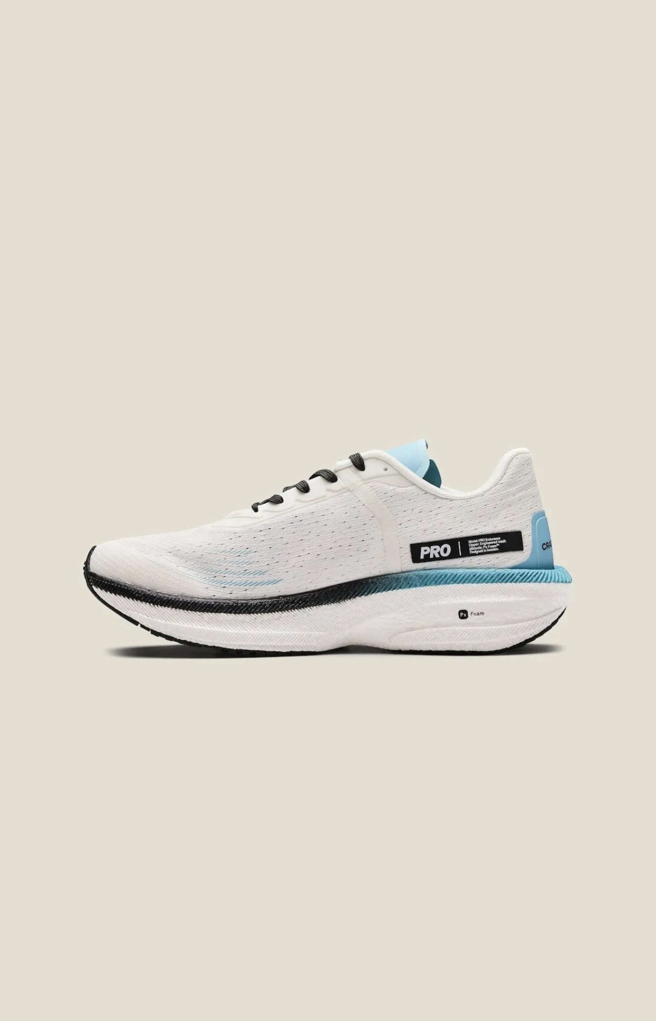 Løpesko Asfalt|Løping>Craft Sportswear PRO Endur Distance M White-Aquamarine