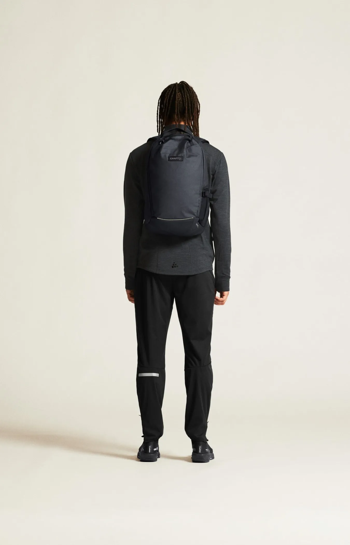 Mellomlag & Fleece|Mellomlag>Craft Sportswear PRO Explore Wool Midlayer M Black Melange