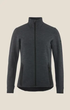 Mellomlag & Fleece|Mellomlag>Craft Sportswear PRO Explore Wool Midlayer W Black Melange