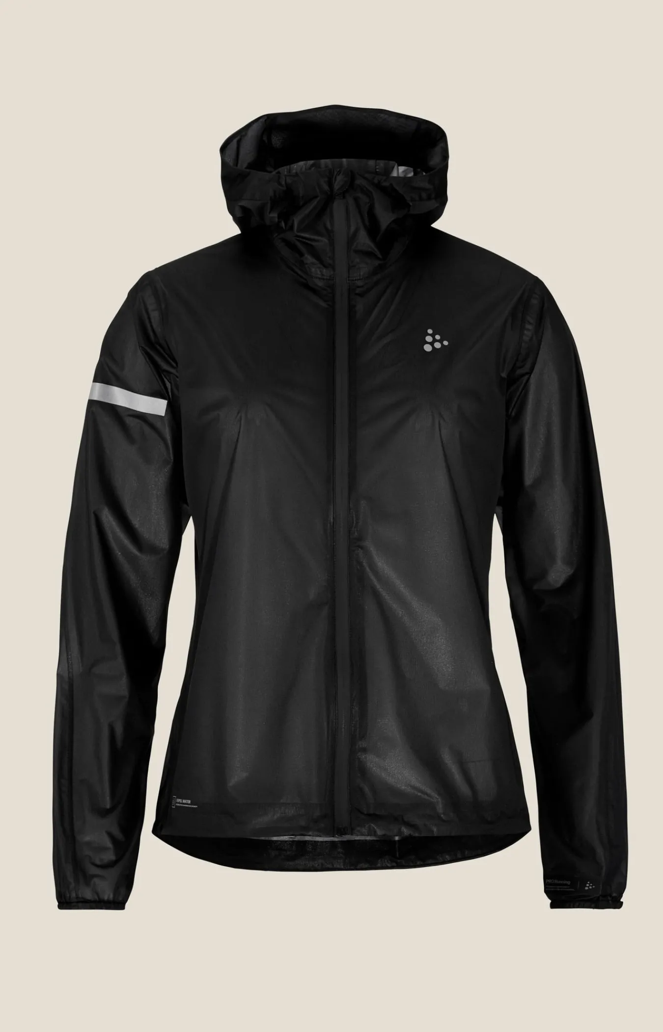 Jakker & Vester|Løping>Craft Sportswear PRO Hydro Lightweight Jacket W Black