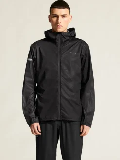 Jakker & Vester|Løping>Craft Sportswear PRO Hydro Lightweight Jacket M Black/Black