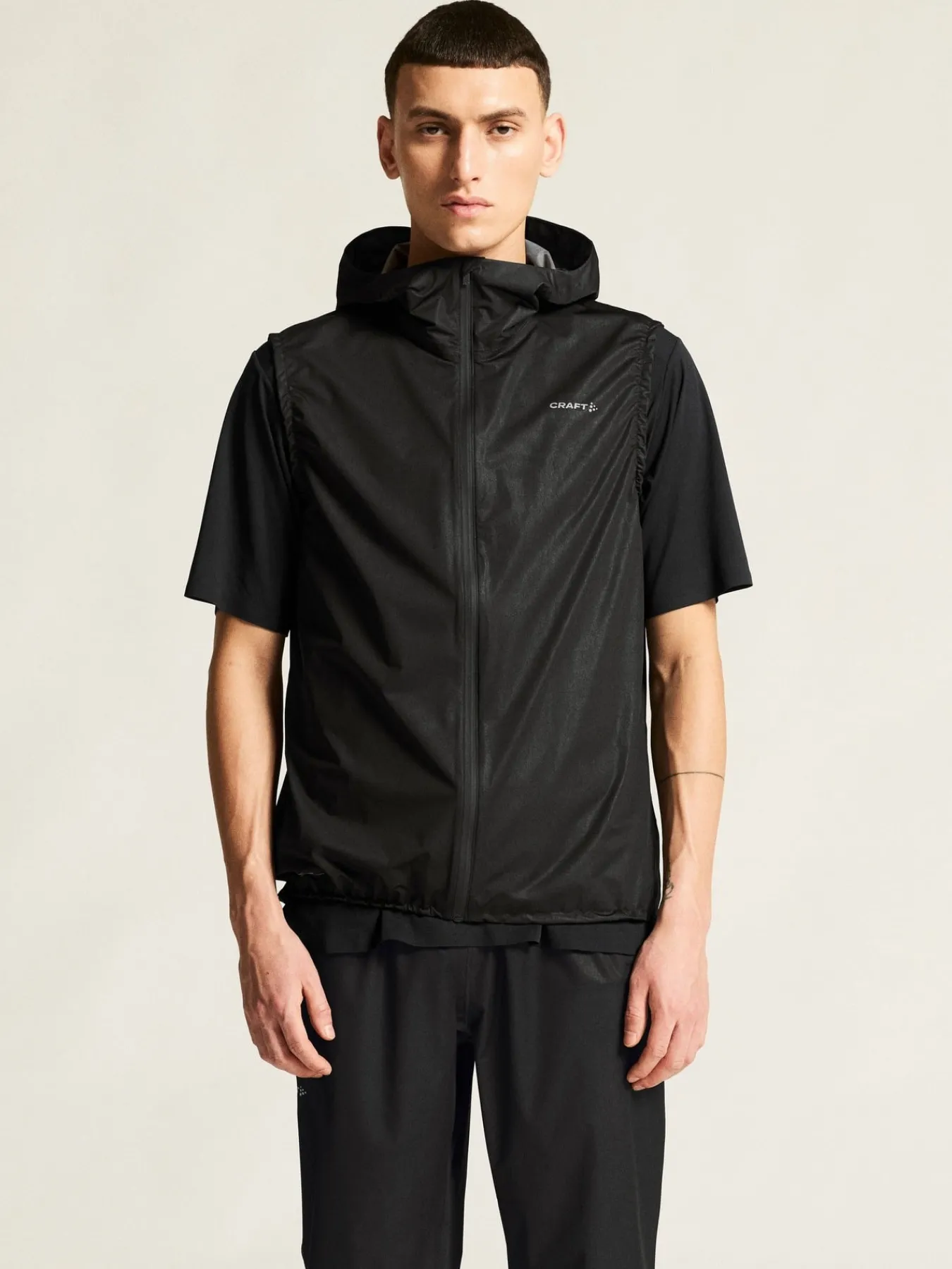 Jakker & Vester|Løping>Craft Sportswear PRO Hydro Lightweight Vest M Black/Black