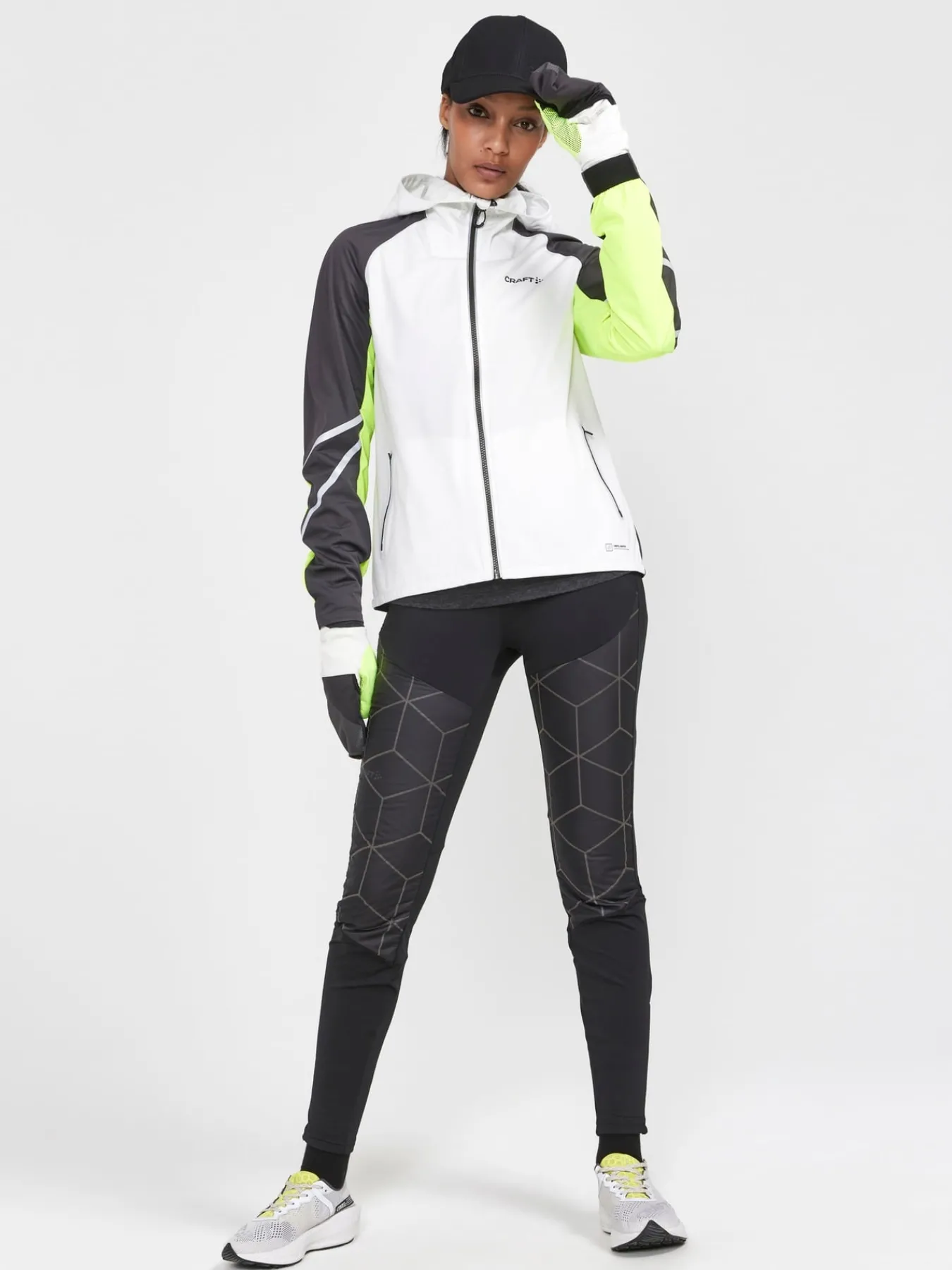 Jakker & Vester|Løping>Craft Sportswear PRO Hydro Lumen Jacket 2 W Ash White-Slate