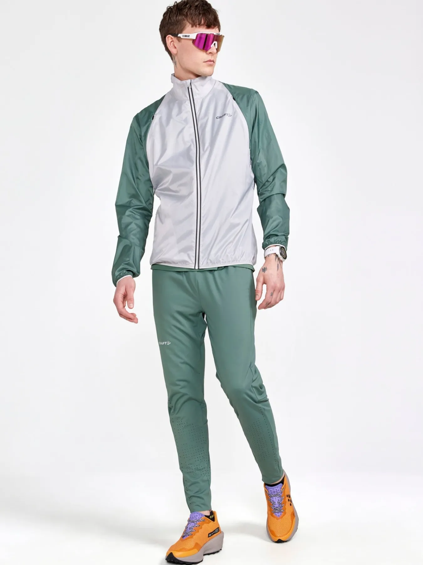 Jakker & Vester|Løping>Craft Sportswear PRO Hypervent Jacket M Flex-Moss