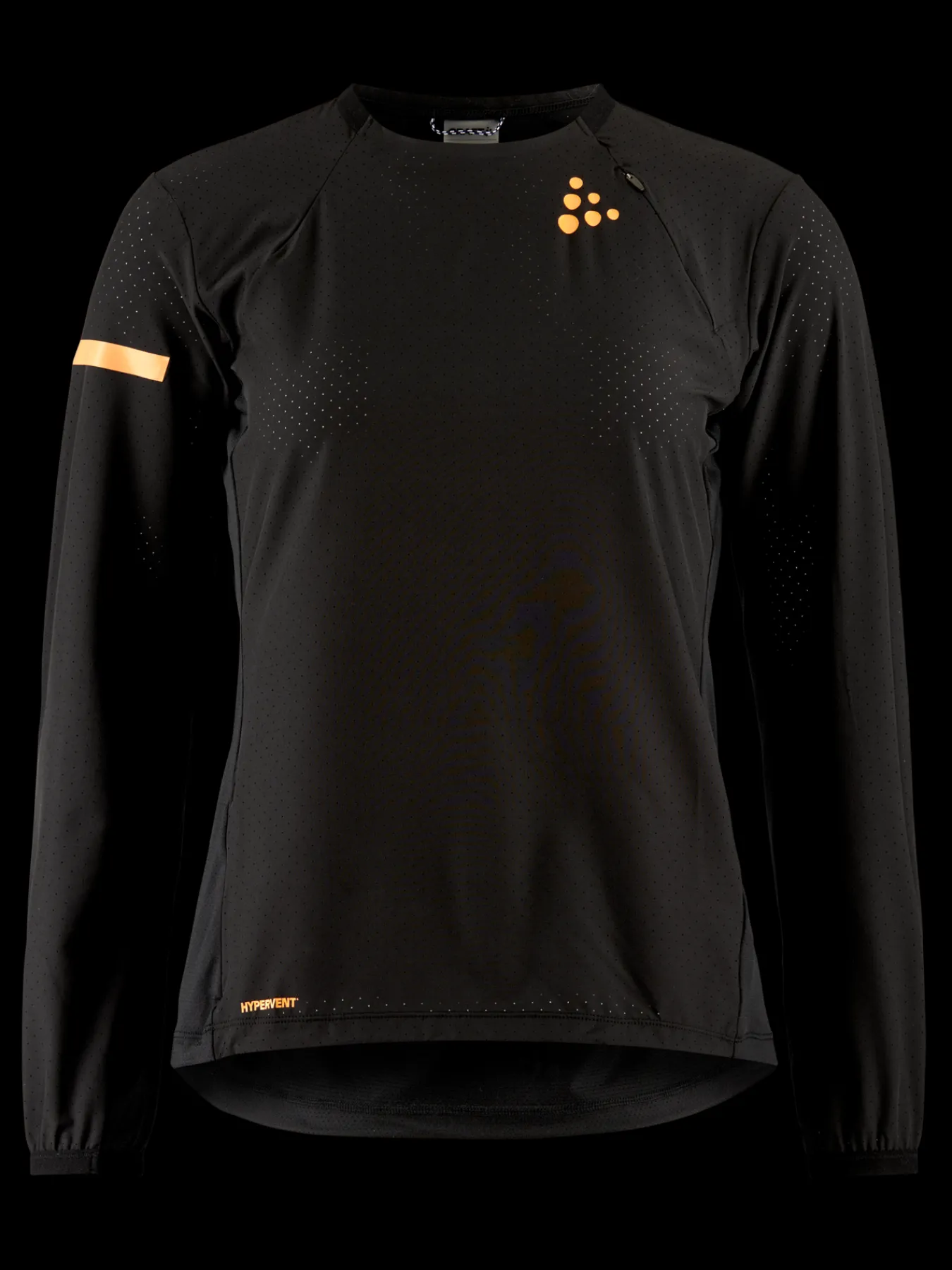 Gensere|Løping>Craft Sportswear PRO Hypervent Ls Wind Top 2 W Black