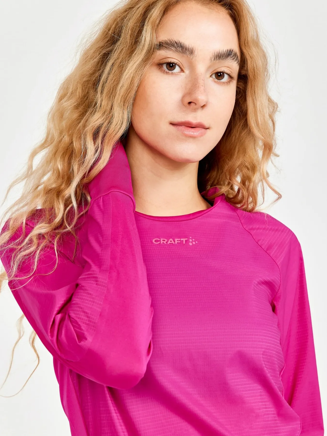 Gensere|Løping>Craft Sportswear PRO Hypervent LS Wind Top W Roxo