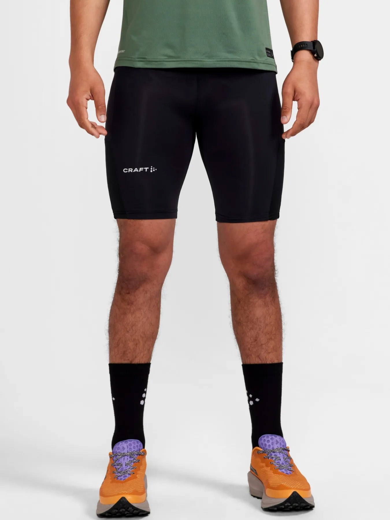 Tights|Løping>Craft Sportswear PRO Hypervent Short Tights M Black