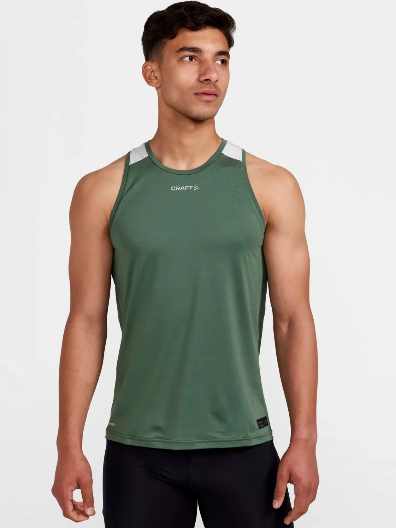 T-Skjorter & Singleter|Løping>Craft Sportswear PRO Hypervent Singlet M Moss-Flex