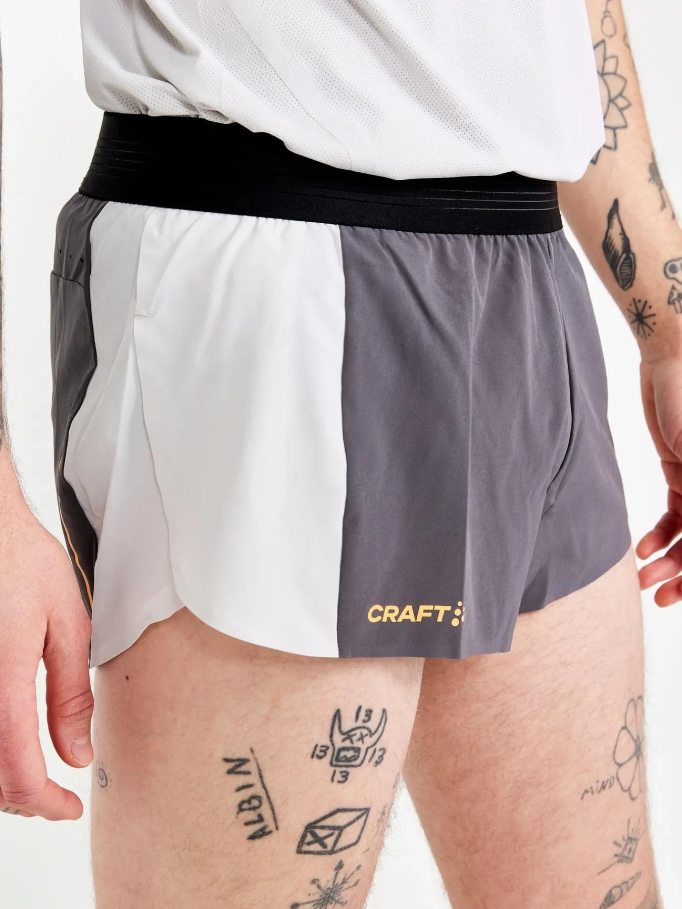 Shorts|Løping>Craft Sportswear PRO Hypervent Split Shorts M Granite-Ash
