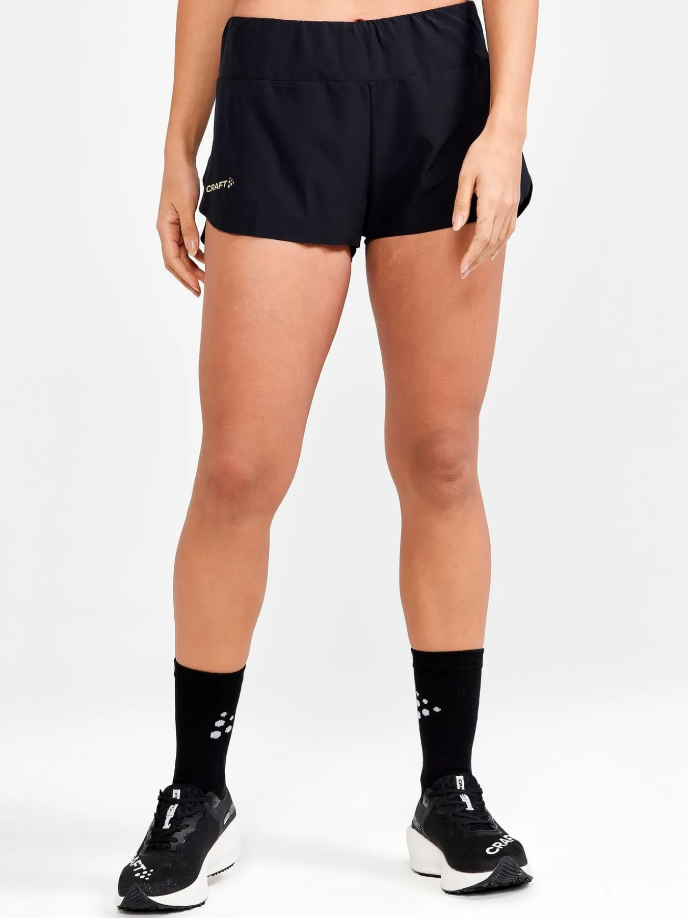 Shorts & Skjørt|Løping>Craft Sportswear PRO Hypervent Split Shorts W Black-Roxo