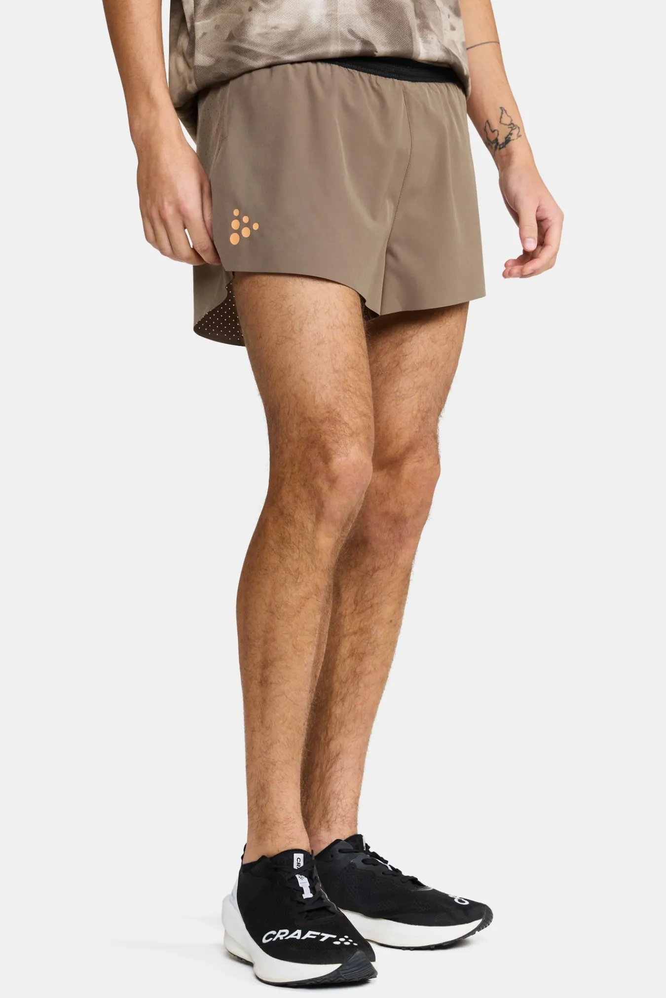 Shorts|Løping>Craft Sportswear PRO Hypervent Split Shorts 2 M Dk Clay