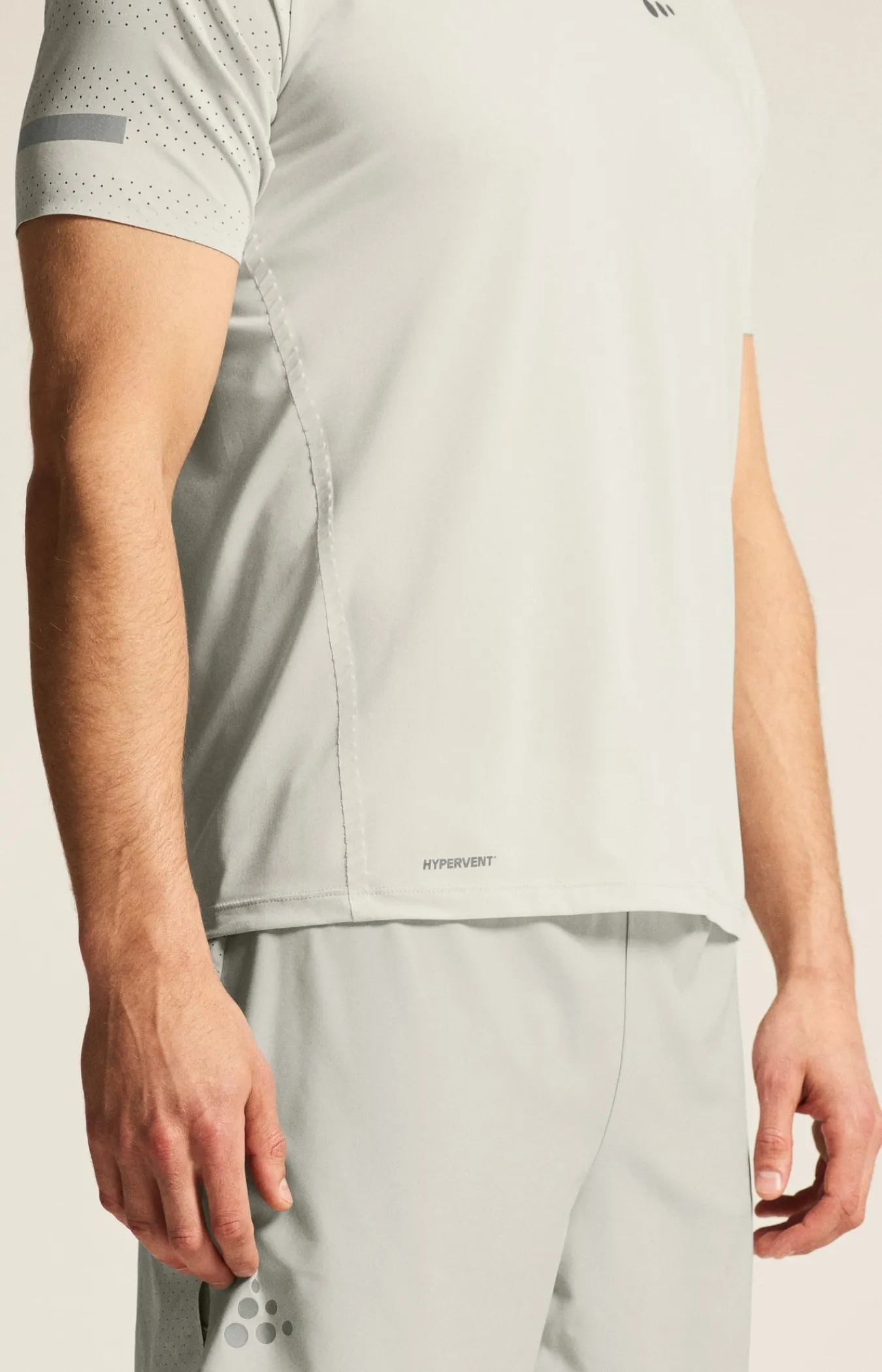 T-Skjorter & Singleter|Løping>Craft Sportswear PRO Hypervent Tee 2 M Cloud