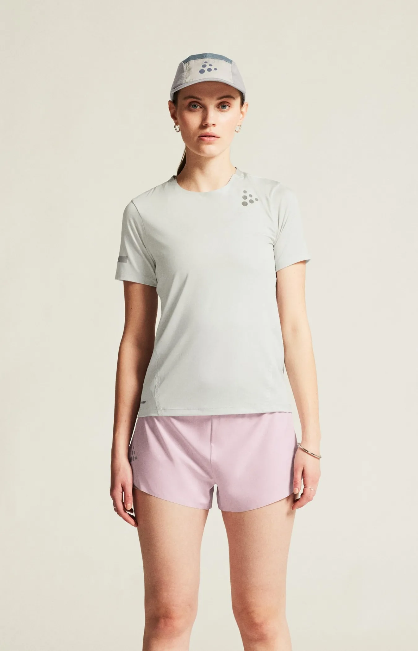 T-Skjorter & Singleter|Løping>Craft Sportswear PRO Hypervent Tee 2 W Cloud