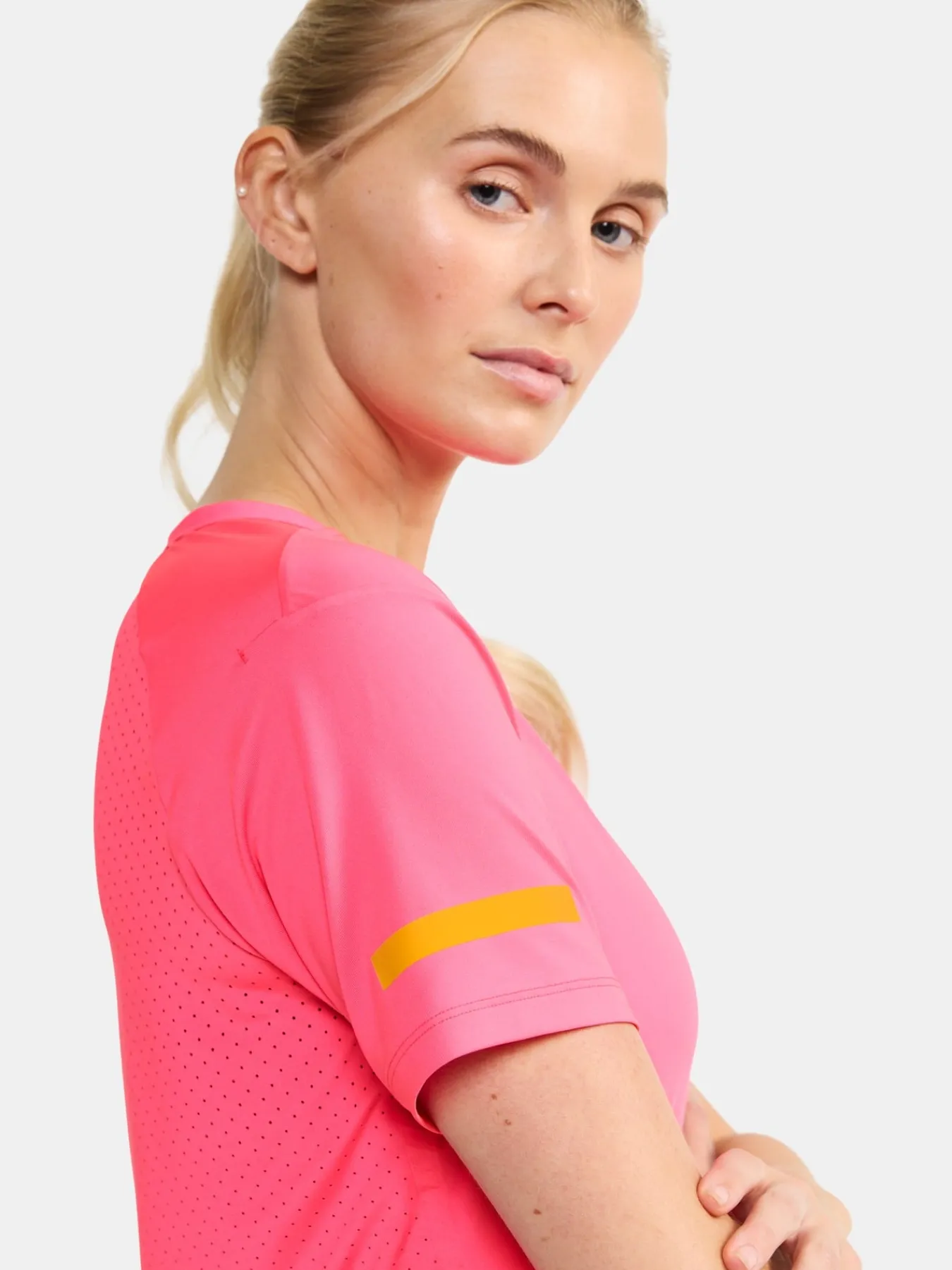 T-Skjorter & Singleter|Løping>Craft Sportswear PRO Hypervent Tee 2 W Fuchsia