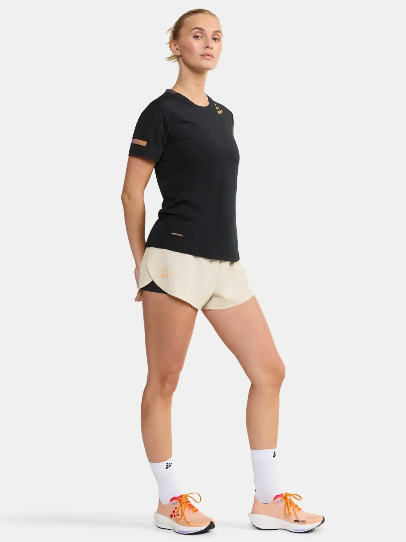 T-Skjorter & Singleter|Løping>Craft Sportswear PRO Hypervent Tee 2 W Black